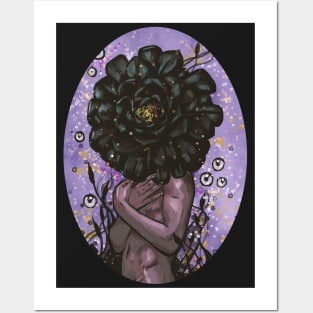 Black Prince Succulent Posters and Art